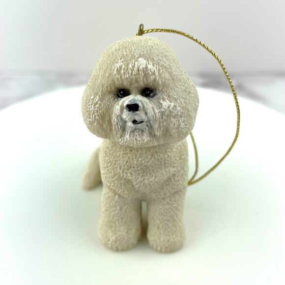 Bichon Frise ACA Limited Edition Collectors Series Christmas Holiday Ornament - Picture 3 of 16